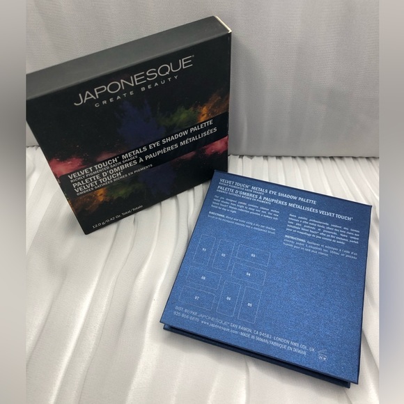NIB- Japonesque Velvet Touch Metals Eye Shadow Palette - Picture 5 of 7